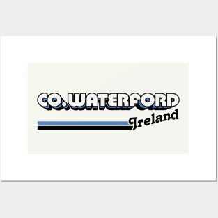 County Waterford / Irish Retro County Pride Design Posters and Art